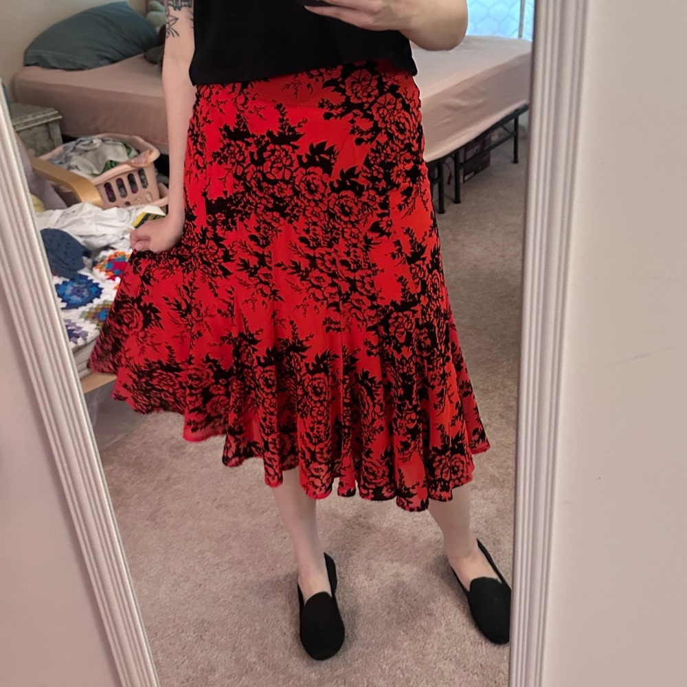 Voodoo Vixen Chloe rose skirt